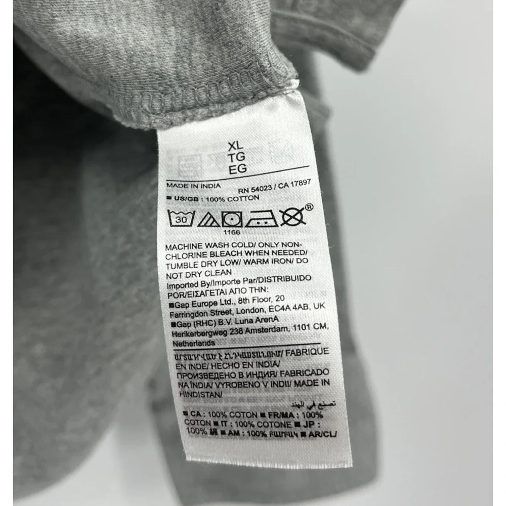 Banana Republic Men's Long Sleeve Luxe Pocket Polo Shirt Size XL Gray Heather